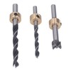 5Pcs Pocket Hole Drill Bit 3 Knife Points High Speed