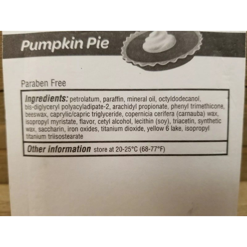 ChapStick 3 ChapStick LIMITED EDITION Pumpkin Pie Lip Balm Chap