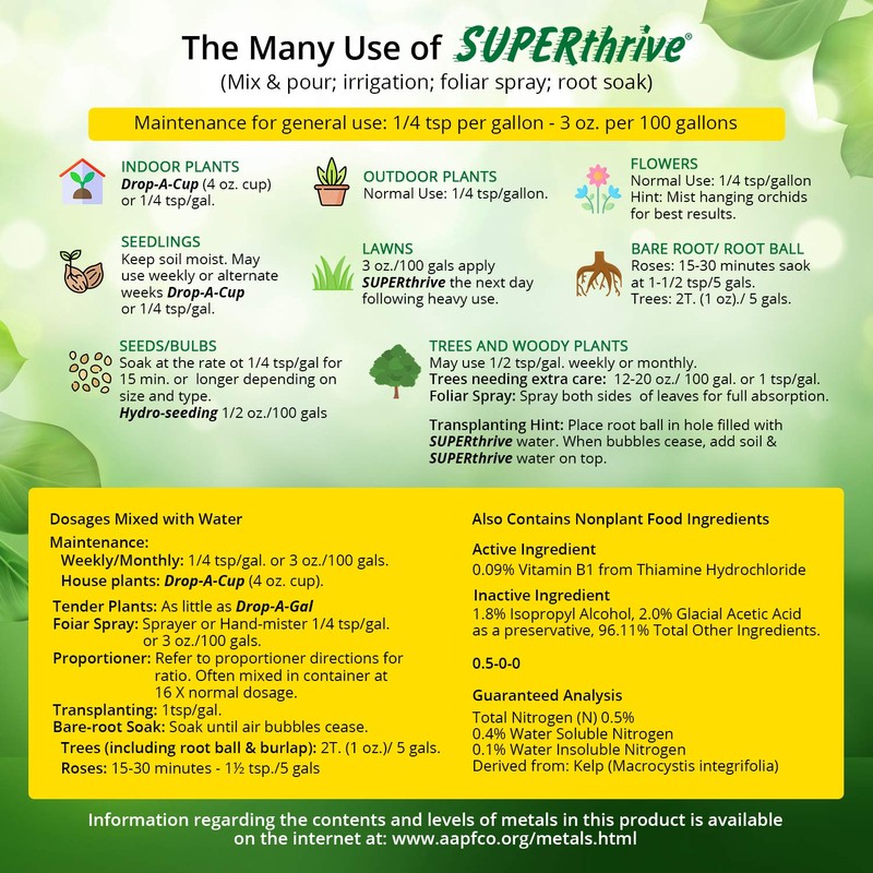 SuperThrive Advanced Nutrition 120Ml Plant Vitamins And Hormones - World