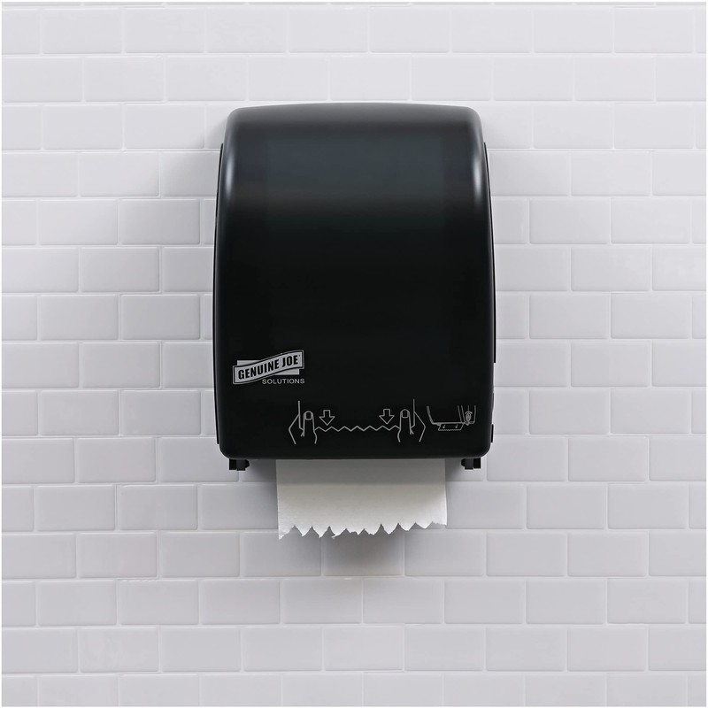 Genuine Joe Solutions Solutions 850' Hardwound Paper Towels, 6 Rolls