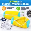 2 Pack Shoe Washing Bags for Washing Machines – Reusable