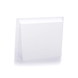 Rytons Building Products ABC9WH Light and Draught Reducing Airbrick Cowl Hood Cover, White