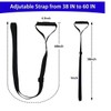 DanVirtuous 2 Pcs Kayak Stand Up Assist Strap Canoe Drag