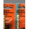 Dorman 701-334, 45890 Dorman Grill Retainers, 2 Packs of 6