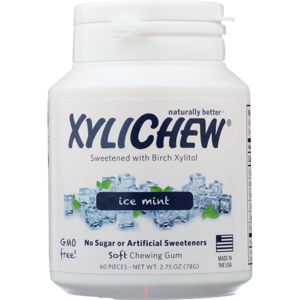 Xylichew Mint Ice Soft Chewing Gum, Sugar Free, No Artificial