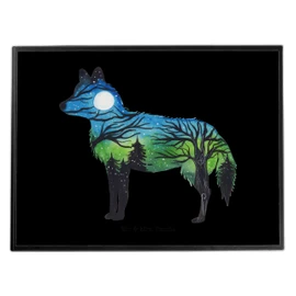 Mr. & Mrs. Panda Desk Mat Fox Landscape Gift Stationery Office Items Design Desk Mat Nature Lovers