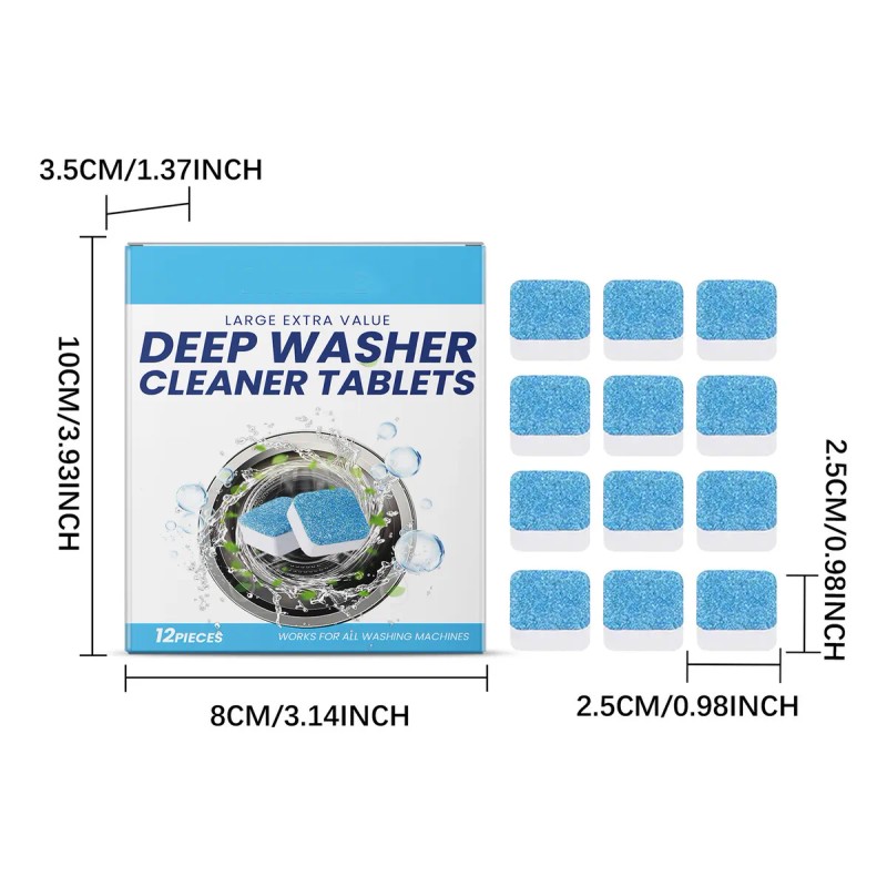 Lavado, Limpieza, Tableta Efervescente, Eficiente, Olor A Su
