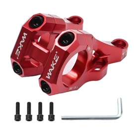 Zreneyfex 31.8mm Diameter Red Direct Mount Stem with Dual Crown Fork for Mountain Bike BMX Bike