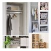 SoonHua Barra Barral Cortina De Baño Expandible 110cm A 200