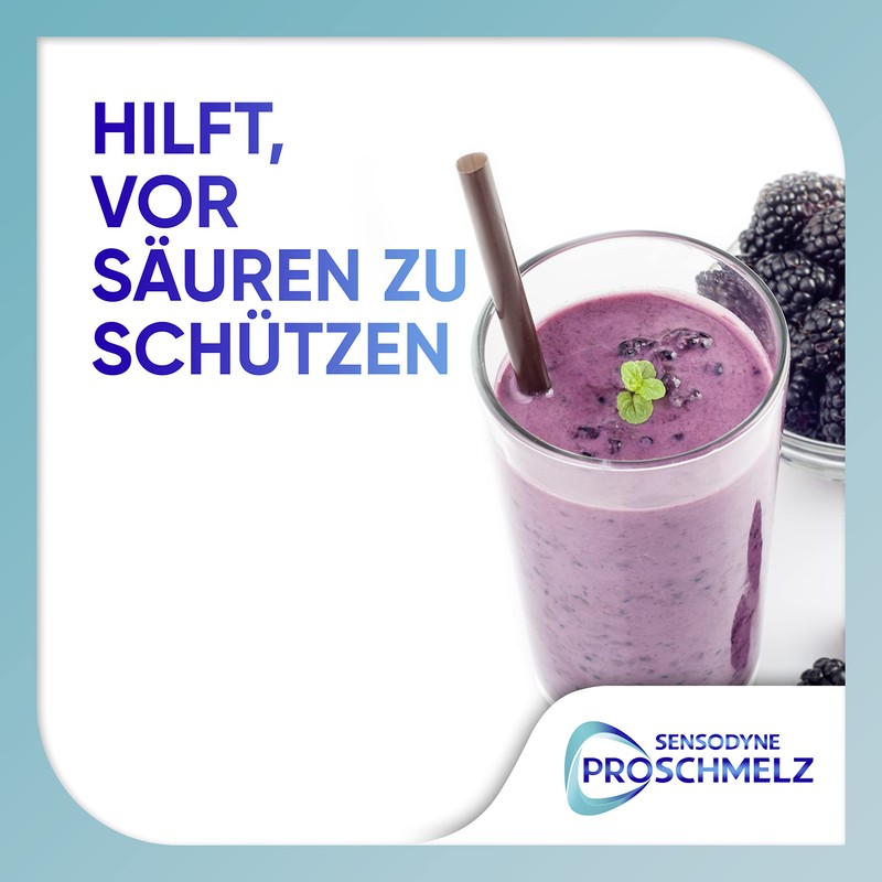 ProSchmelz Sanft Weiss Plus Zahnpasta, 75ml, Zahncreme mit Whitening Effekt,