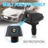 Mearo 2PCS Windshield Washer Nozzle, Windshield Sprayer Nozzle, Automotive Wiper