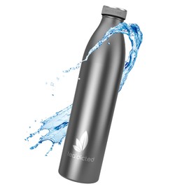 tea'dicted Premium Thermos Flask 1 Litre, Leakproof Stainless Steel Thermos Flask, BPA-Free (Bisphenol A), Designer 12 Hours Hot and 18 Hours Cold, Ideal for Sports, School, Kids, Outdoor UVM