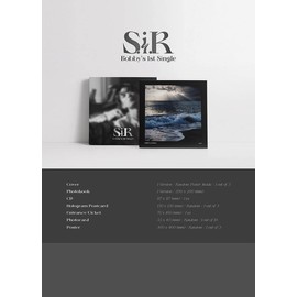 IKON BOBBY S.I.R 1st Solo Single Album K-POP SEALED