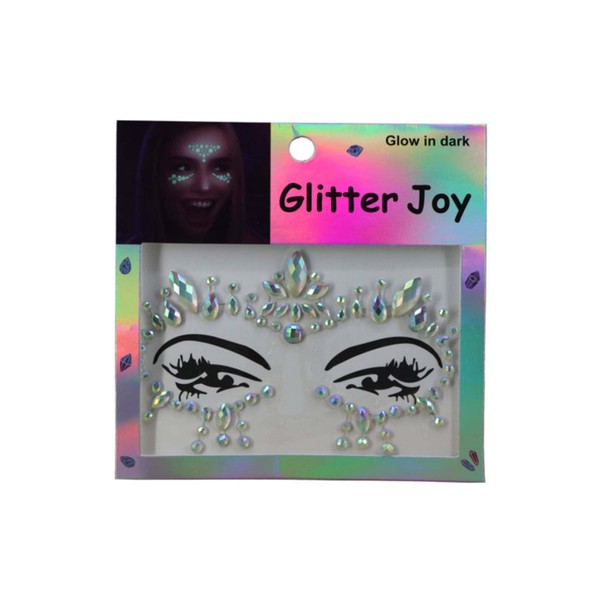 Glow in the Dark Face Jewels