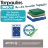 Camouflage Tarpaulin 1.8m x 1.2m 80gsm Tarp Waterproof Sheet for