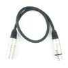 Adam Hall Cables K3MMF0050BLK Microphone Cable XLR Female to XLR
