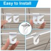 34 Pcs Ceiling Hooks, Durable Heavy Duty Aluminum Alloy Ceiling