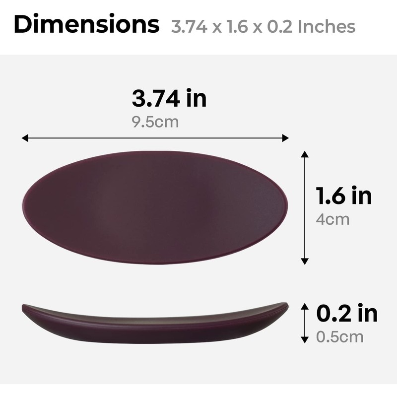 Carrotez Small Silicone Coffee Spoon Rest 2 pcs (0.2" x
