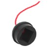 Kisangel Billiards Chalk Holder Non-Slip Rubber for Cue Stick Pool