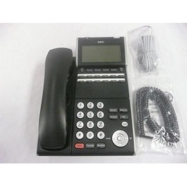 NEC ITL-12D-1 (BK) - DT730 - 12 Button Display IP Phone Black Stock# 690002