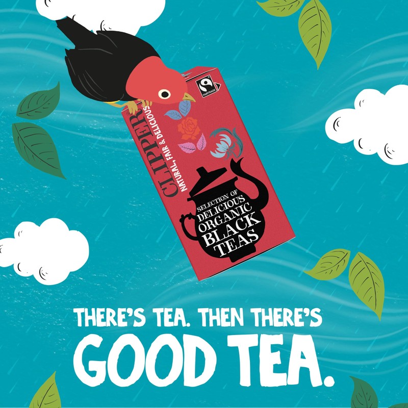 Clipper Organic Fair Trade Tea Black Tea Assortment 18P