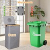 APDLFSC 26 Gallon/100L Kitchen Recycling Bin with Lid & 1