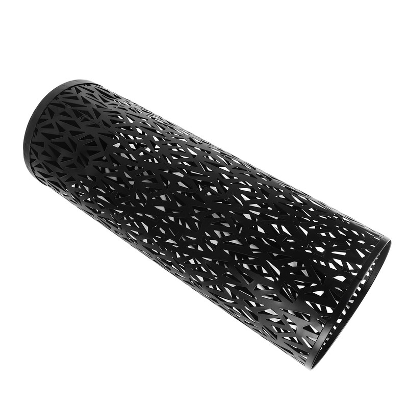 Umbrella Stand Rack for Entryway Metal Hollowed Freestanding Round Umbrella