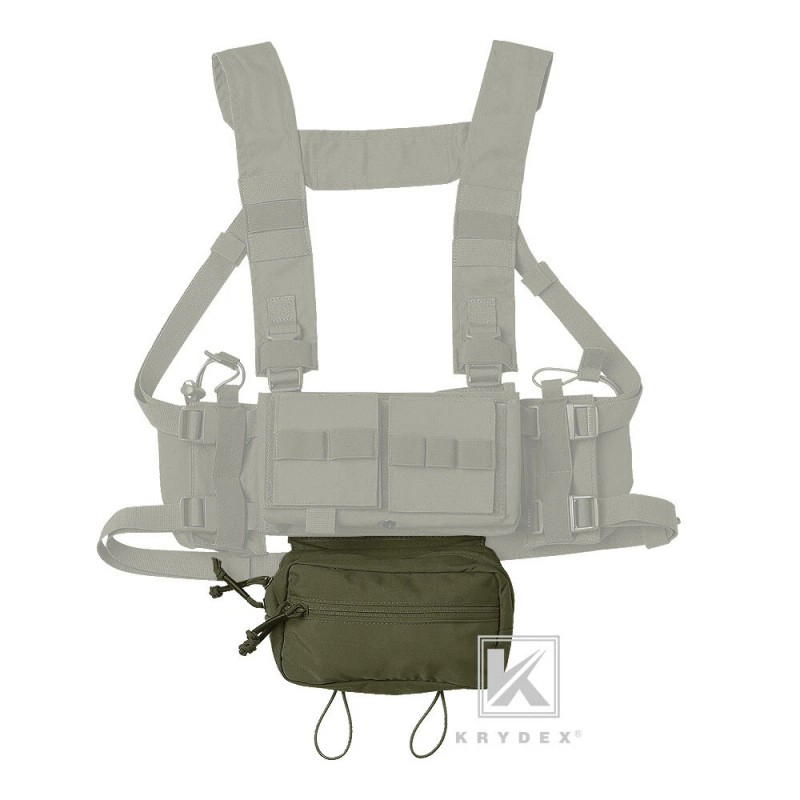 KRYDEX Tactical Drop Pouch SACK Chassis Pack Bag Hook &