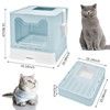 Foldable Cat Litter Box