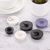 sourcing map 2pcs Rubber Drain Stopper with Hanging Ring, Bathtub