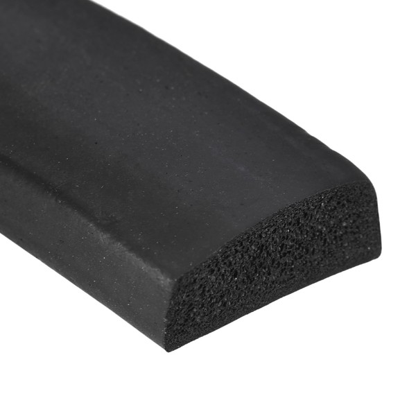 uxcell EPDM Foam Rubber Seal Strip, Weather Stripping for Door