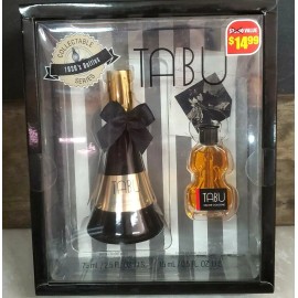 Dana 2pc ~ Dana Tabu ~ 2.5 oz eau de cologne spray + 0.5 oz mini splash bottle NIB