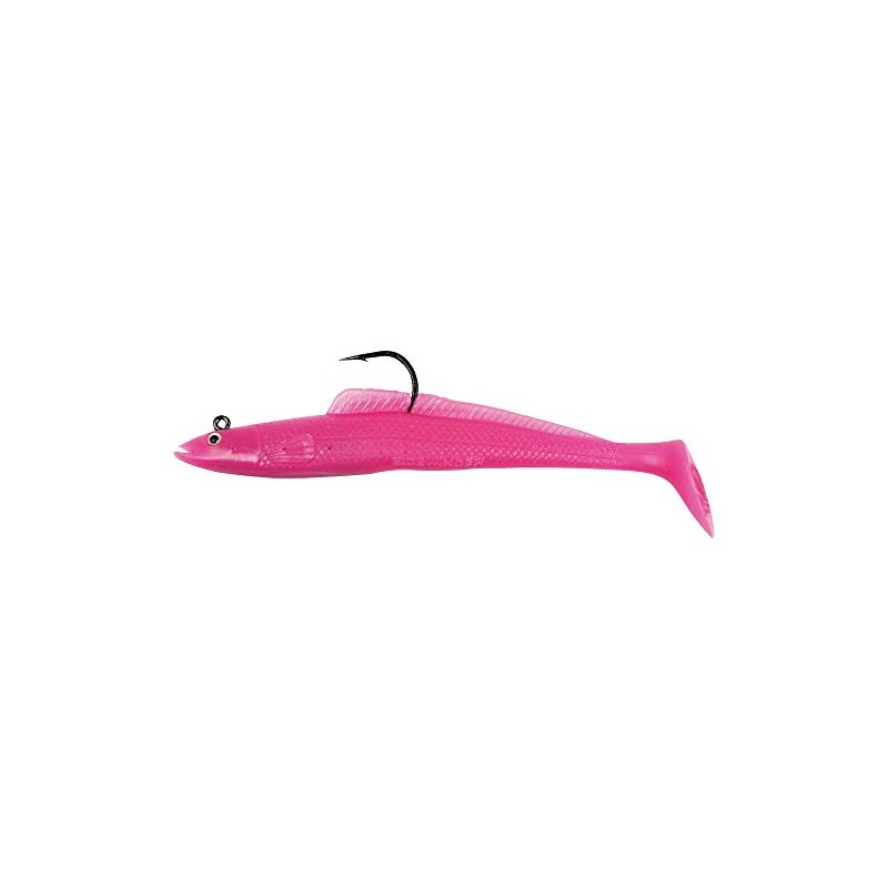 Sidewinder Sandeels 4 inch: Hot Pink Super Solid