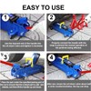 ANCKNE Horizontal Hydraulic Jack Handle 2 Ton, Jack Handle Replacement,