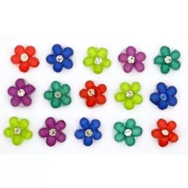 Dress It Up - GODDESS GARDEN FLOWER Buttons  - 2 Packages