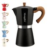 Mongdio Stovetop Espresso Maker Moka Pot, Cuban Coffee Maker Stove