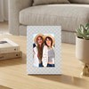 Blue Plaid Friends Picture Frame 4x6 for Desk Table Room