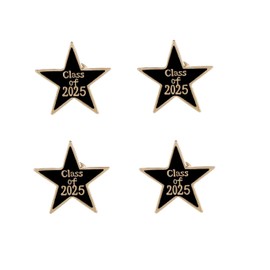 1-5Pcs 2024 Graduation Gifts Pins for Women Men Class of 2024 Graduation Gifts Badges Button Lapel Pin for High School College Teacher Student-2025 5Pcs