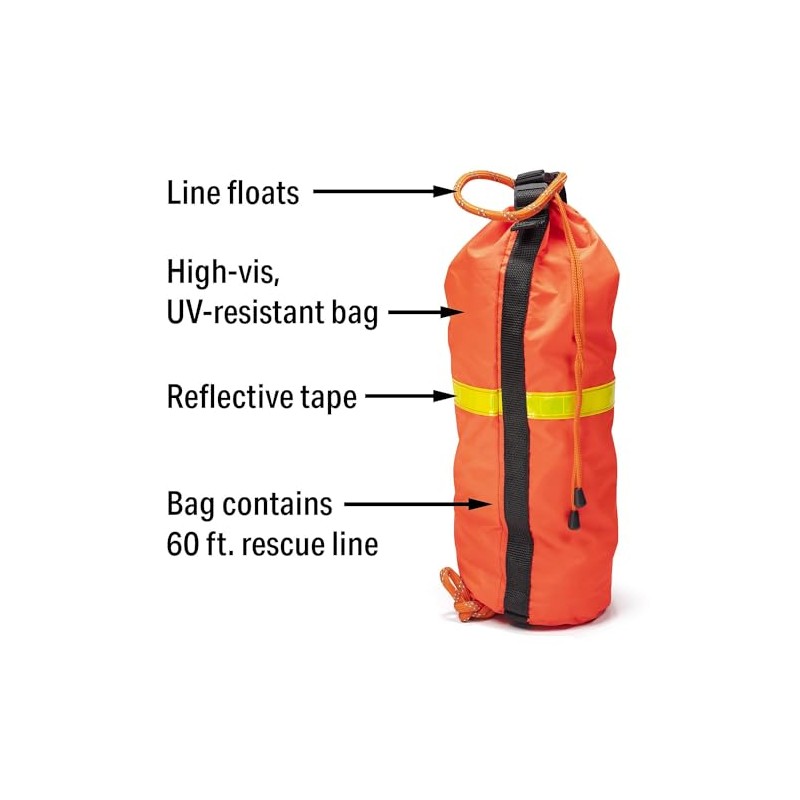Seachoice 45443 Rescue Line Throw Bag
