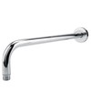 Extra Long Stainless Steel Shower Rain Head Arm Replacement Flange