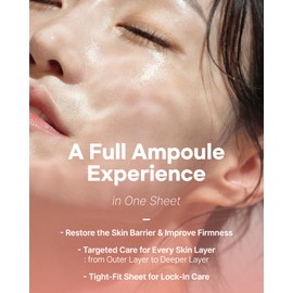 ClearDea ClearDea Mucin Collagen EGF Fitting Mask C Collagen & EGF-Infused Hydrogel Mask for Deep Hydration, Firming, and Nourishing Skin, Non-Greasy, Korean Skincare, 5 Sheets