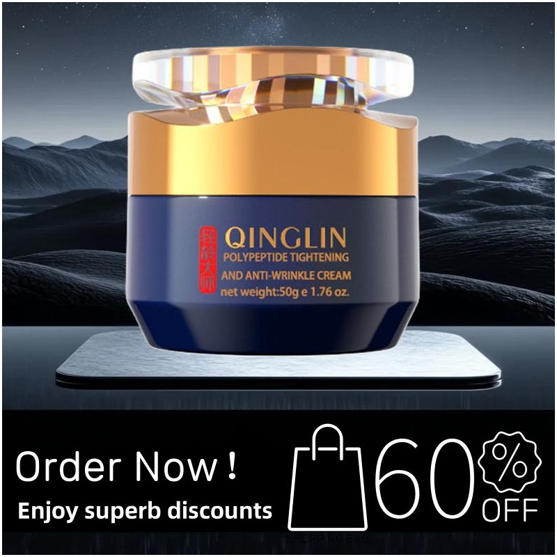 QINGLIN 【QINGLIN】Light Fine Lines Moisturizing Overnight Repair Anti-Wrinkle Essence Cream,