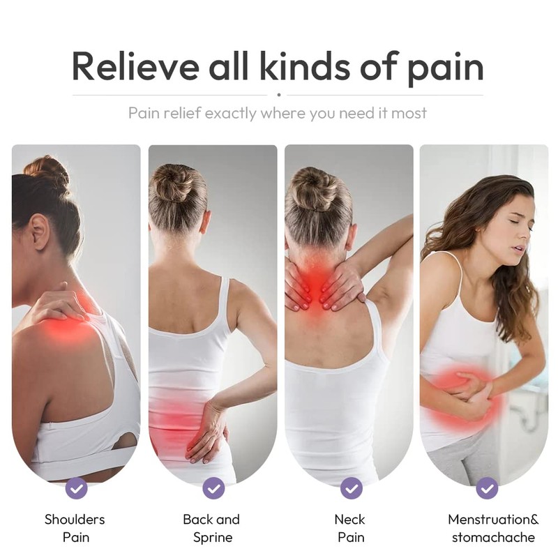 Microwavable Heated Neck Wrap Warmer and Shoulder Heating Pad Microwave,
