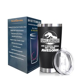 NewEleven Uncle Gifts - Gifts for Uncle from Niece, Nephew - Uncle Birthday Gifts - Best Gifts for New Uncle, Funcle, Uncle Announcement - 20 Oz Tumbler