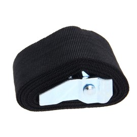 MroMax 1.97" x 4.92ft Lashing Straps Polypropylene Cam Buckle Lashing Straps 112lbs Load Cargo Tie Down Strap for Moving Cargo Black 1Pc