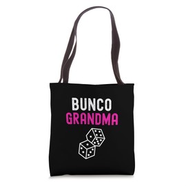 Bunco Grandma Dice Game Funny Bunco Player Tote Bag