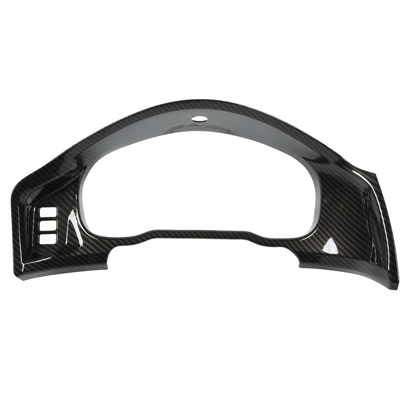 Car Central Control Dashboard Cover Carbon Fiber Style Replacement for