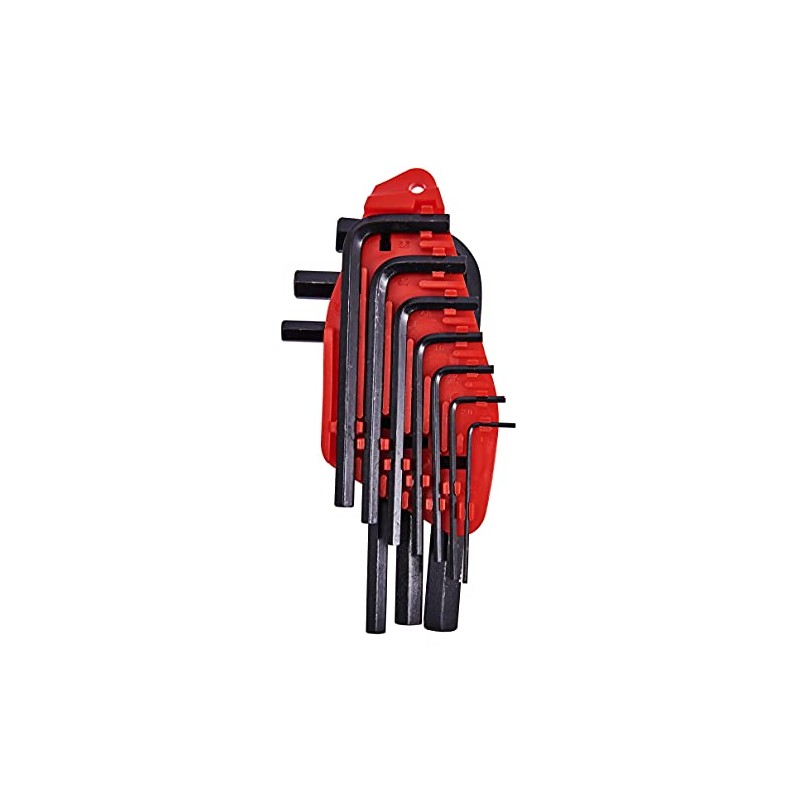 Amtech I8770 Hex Key Set, 10 Assorted Anti-Rust Hex Keys