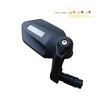 MEACHOW New Bar End Bike Mirror, Crystal UHD Automotive Grade