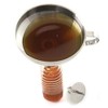 Norpro 5-Inch Stainless Steel Funnel with Detachable Strainer, Set of
